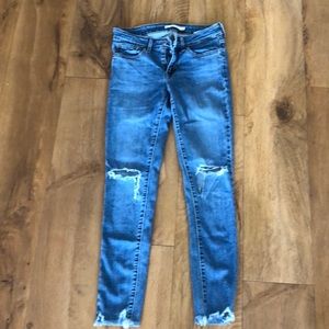 Levi 711 jean skinny ankle